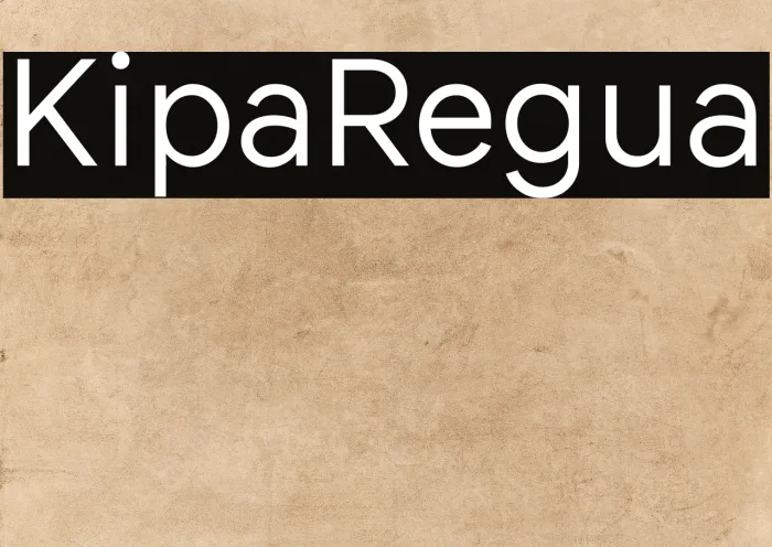 Kripa Regular Example 1