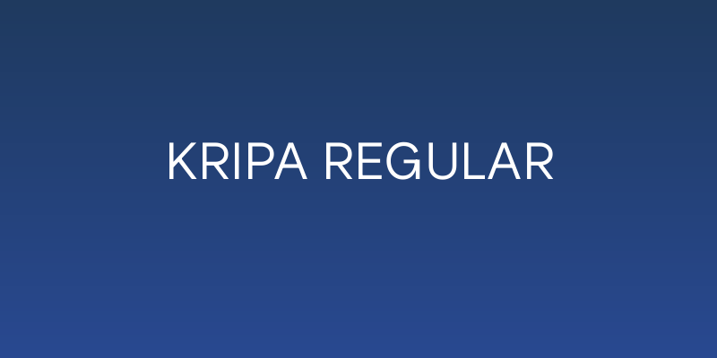 Kripa Regular Social Header