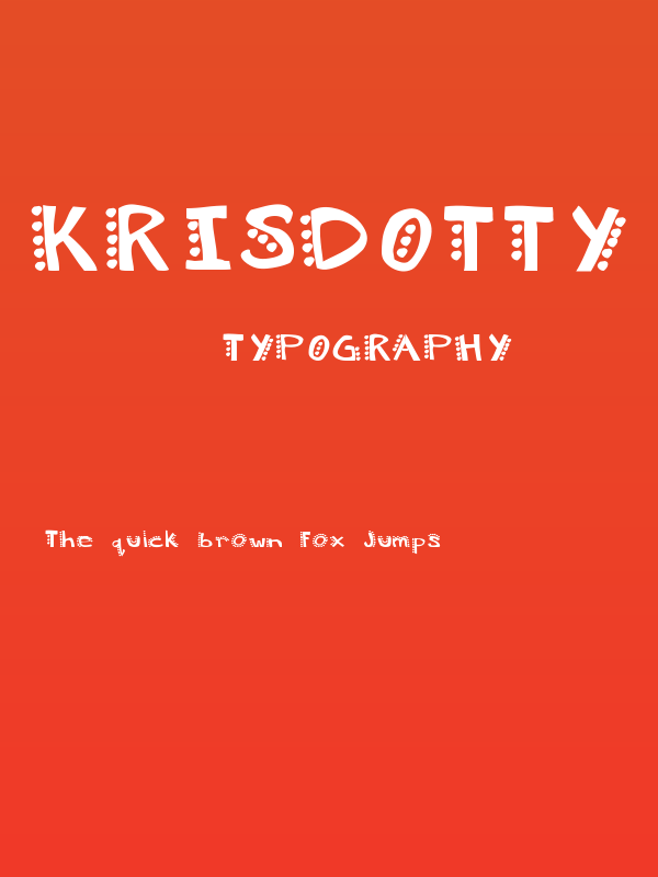 Krisdotty Poster
