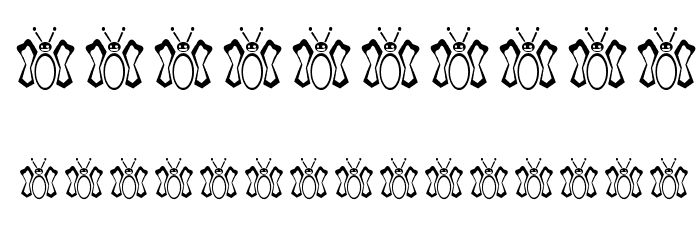 Krisfly フォント その他の文字