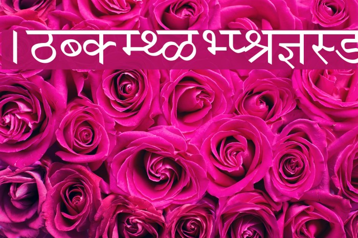 Krishna Normal Font examples