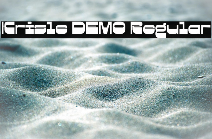 Krisle DEMO Regular Example 3