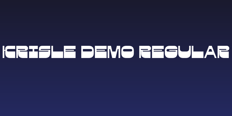 Krisle DEMO Regular Social Header