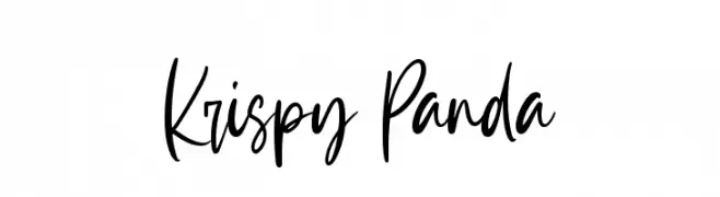 Krispy Panda  Скачать бесплатные шрифты