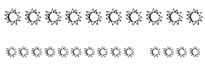 Krissun Font OTHER CHARS