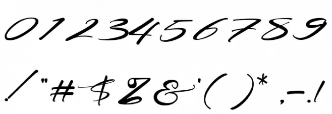 Kristabelle Font OTHER CHARS