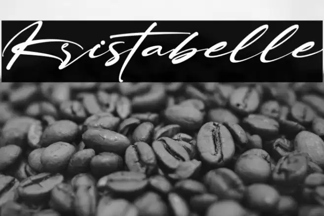 Kristabelle Font examples