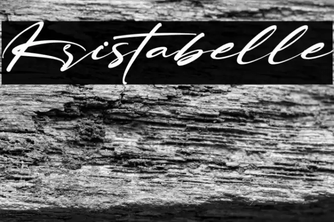 Kristabelle Font examples