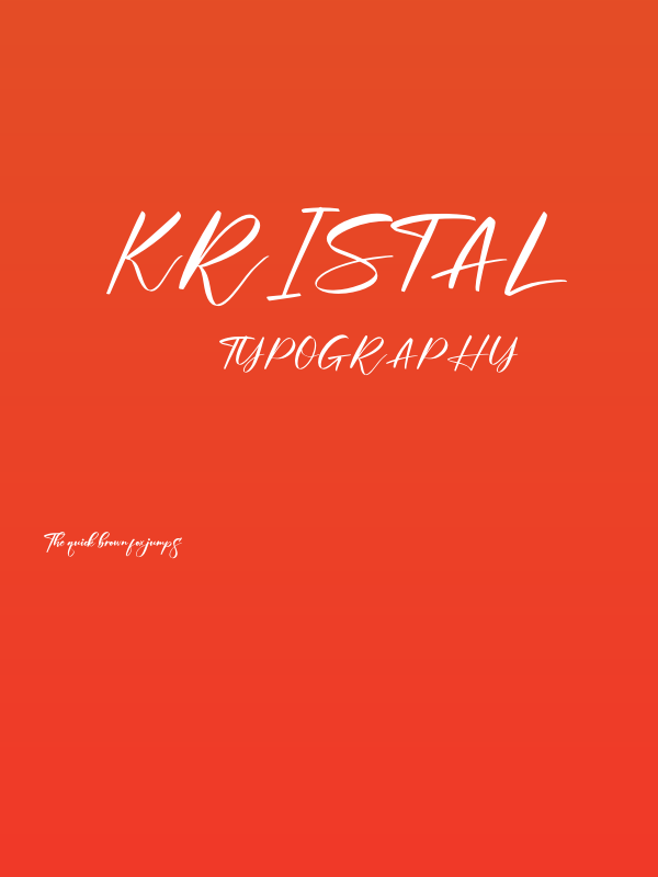 Kristal Poster