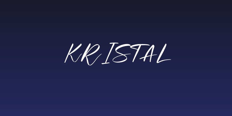 Kristal Social Header