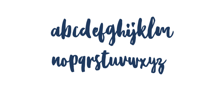 KristaleScript-Regular Lowercase