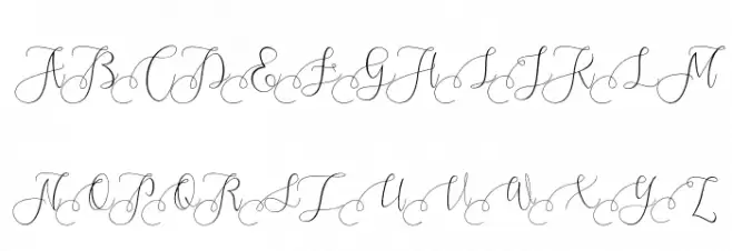 Kristallian Schriftart Groß