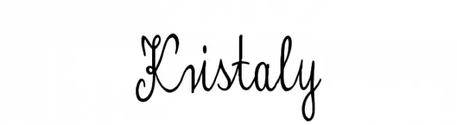 Kristaly  Frei Schriftart Herunterladen