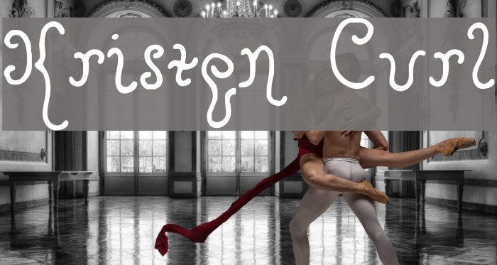 Kristen Curly Font examples