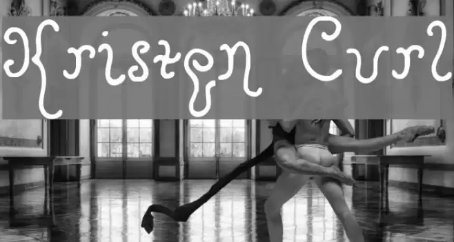 Kristen Curly Font examples
