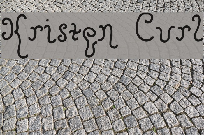 Kristen Curly Font examples