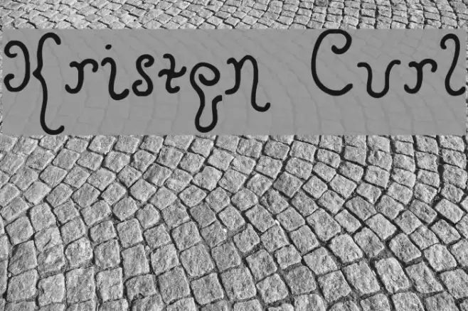Kristen Curly Font examples