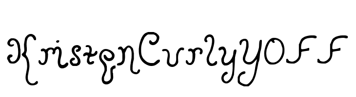 KristenCurlyYOFF  नि: शुल्क फ़ॉन्ट्स डाउनलोड