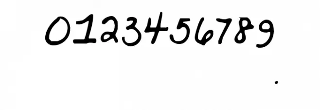 KristenCurlyYOFF Font OTHER CHARS