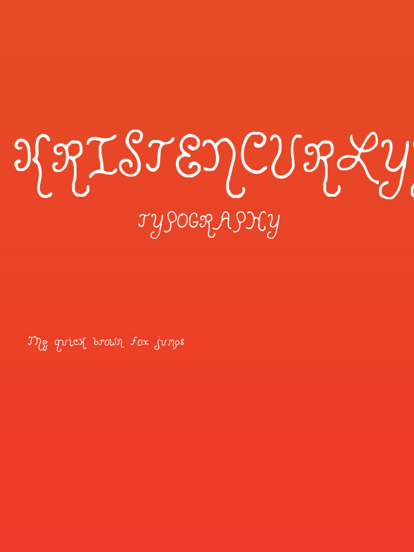 KristenCurlyYOFF Poster