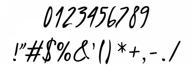 Kristi Regular Font OTHER CHARS