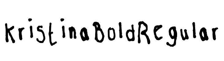 Kristina Bold Regular Шрифта
