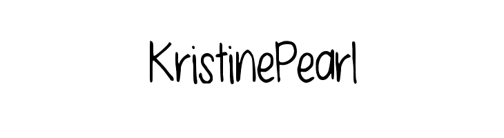 Kristine_Pearl  免费字体下载