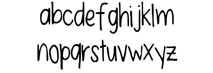 Kristine_Pearl Font LOWERCASE