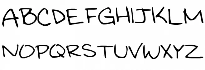 Kristinprint Шрифта ВЕРХНИЙ