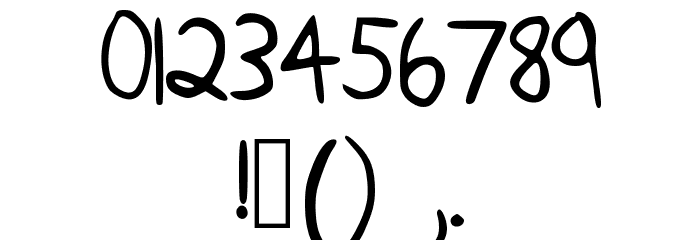 KristopherSansNeue Font OTHER CHARS