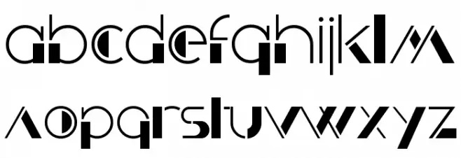 Krizia Uomo Schriftart Kleinbuchstaben
