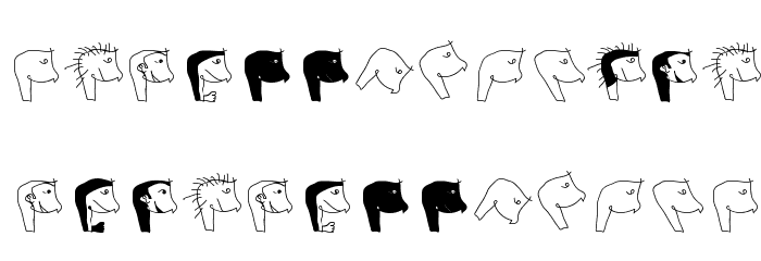 Krizzeleyn Font LOWERCASE