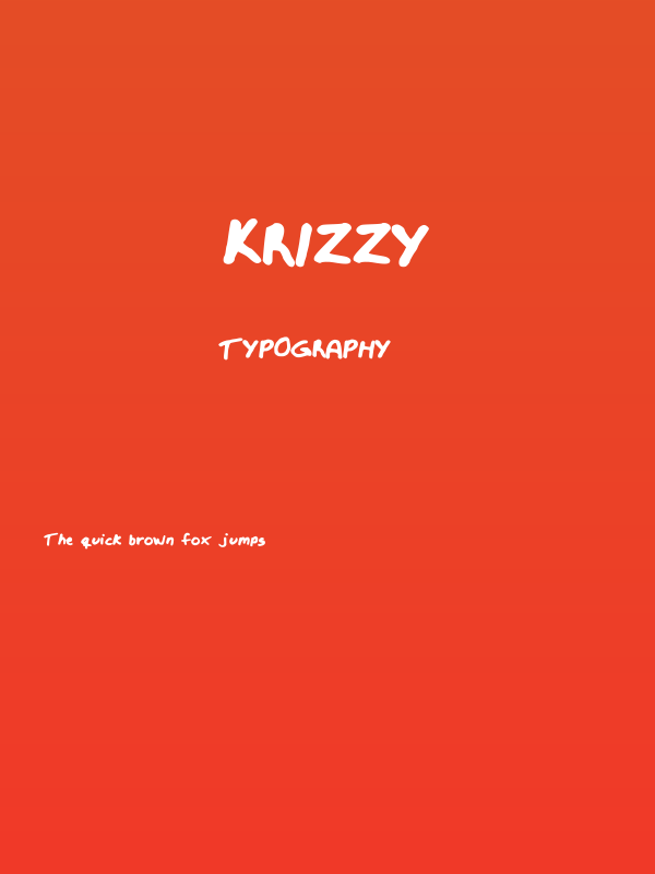 Krizzy Poster