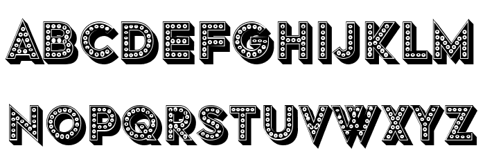 Krnja Extravagant Light Regular Font LOWERCASE