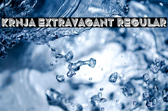 Krnja Extravagant Regular Example 1