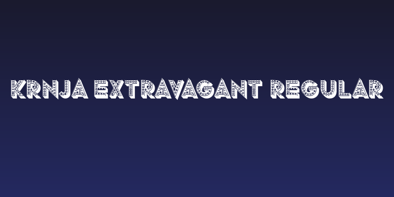 Krnja Extravagant Regular Social Header