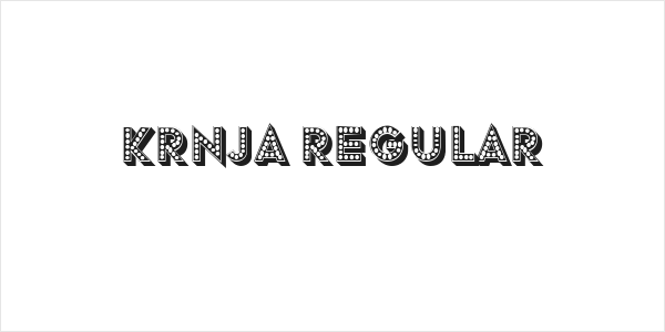 Krnja Regular Logo