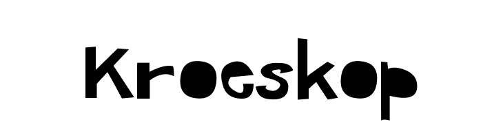 Kroeskop  Fuentes Gratis Descargar