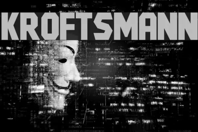 Kroftsmann Font examples