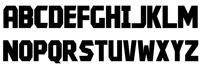 Kroftsmann Шрифта строчной