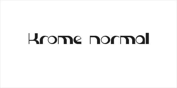Krome normal Logo