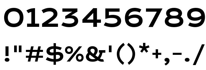 Krona One Font OTHER CHARS