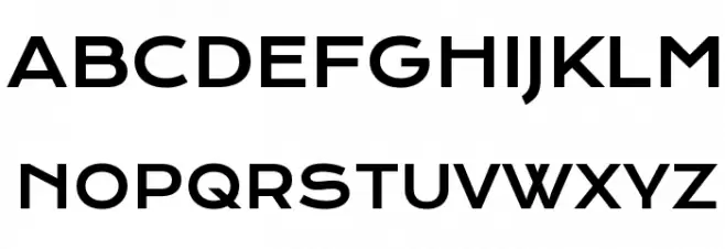 Krona One Font Litere mari
