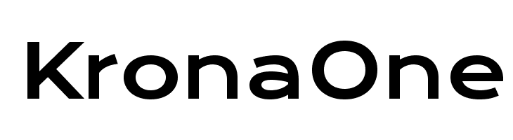 KronaOne Font