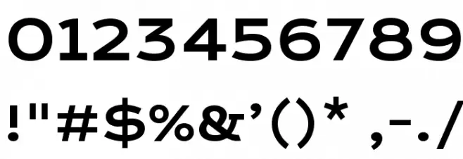 KronaOne Font OTHER CHARS