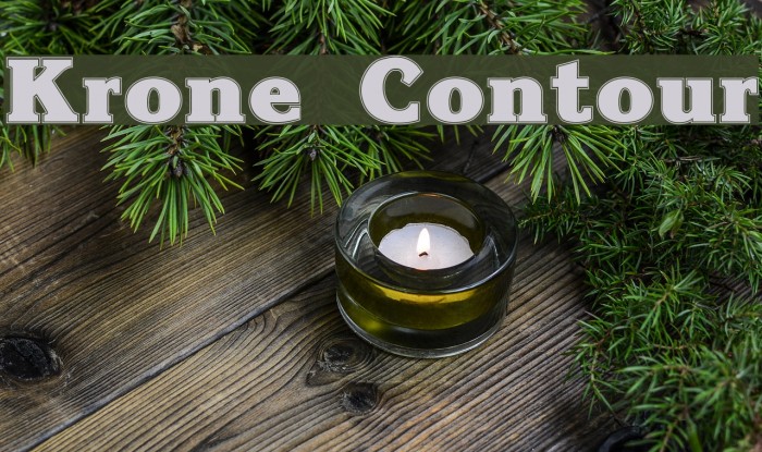 Krone Contour Example 1