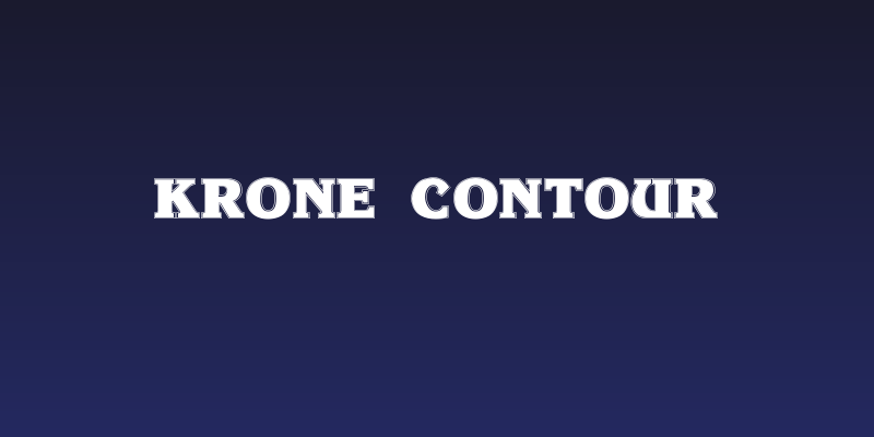Krone Contour Social Header
