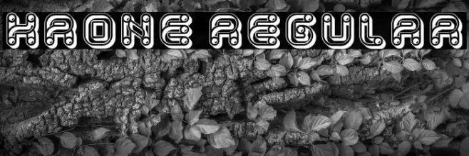Krone Regular Font examples