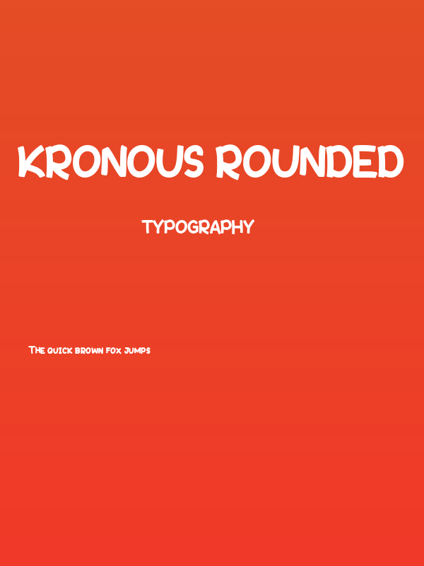 Kronous Rounded Poster