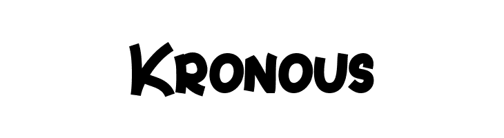 Kronous  नि: शुल्क फ़ॉन्ट्स डाउनलोड